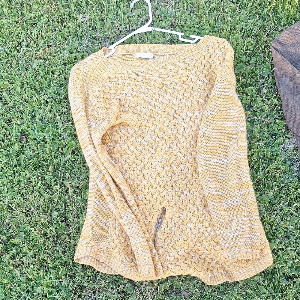 Cozy Mustard Sweater